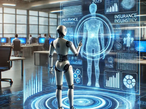 Artificial Intelligence reshaping the insurance industry in 2025.