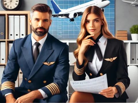 top retirement plans for high-earning pilots and airline crew