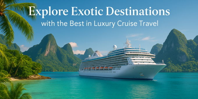 Explore exotic destinations with the best in luxury shipping travel