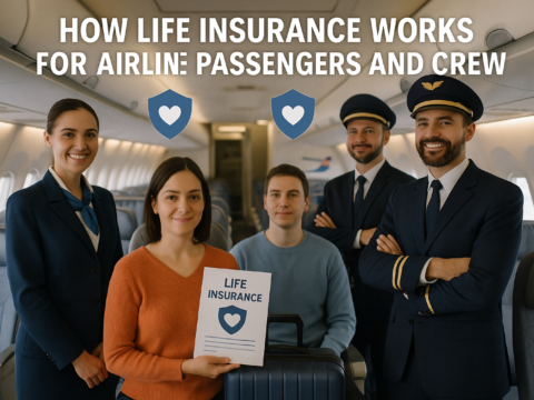 how life insurance works for airline passengers and crew