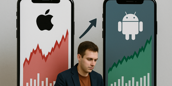 how to invest in Apple and Android smartphone stocks in 2025