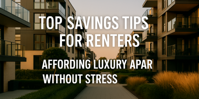 top savings tips for renters affording apartments without stress