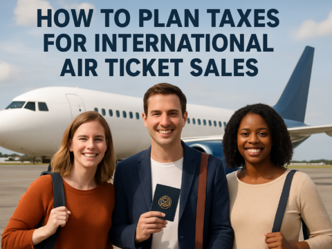 How to Sell Air Tickets Worldwide While Staying Tax Compliant