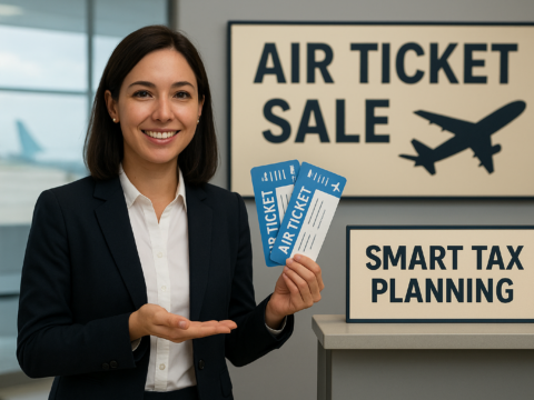 Maximize profits from worldwide air ticket sales with smart tax planning