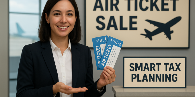 Maximize profits from worldwide air ticket sales with smart tax planning