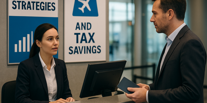 Offshore strategies for air ticket sales and tax savings