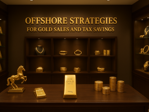 Offshore strategies for gold sales and tax savings