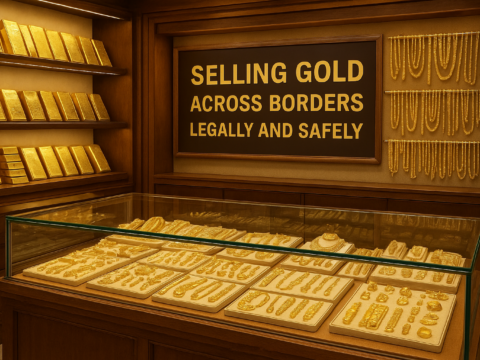Selling gold across borders legally and safely