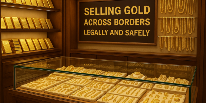 Selling gold across borders legally and safely