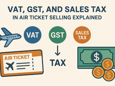 VAT, GST, and Sales Tax in Air Ticket Selling explained