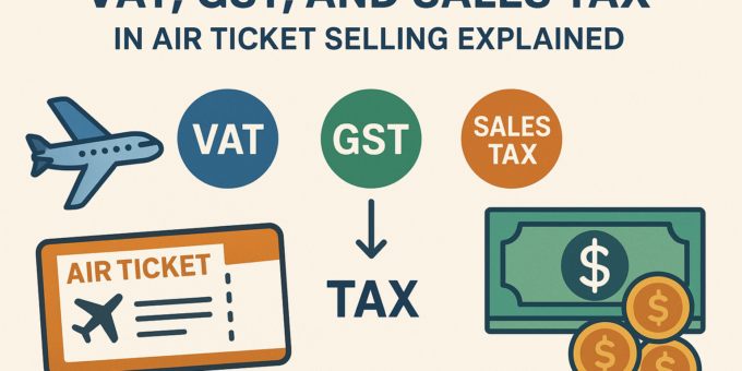 VAT, GST, and Sales Tax in Air Ticket Selling explained
